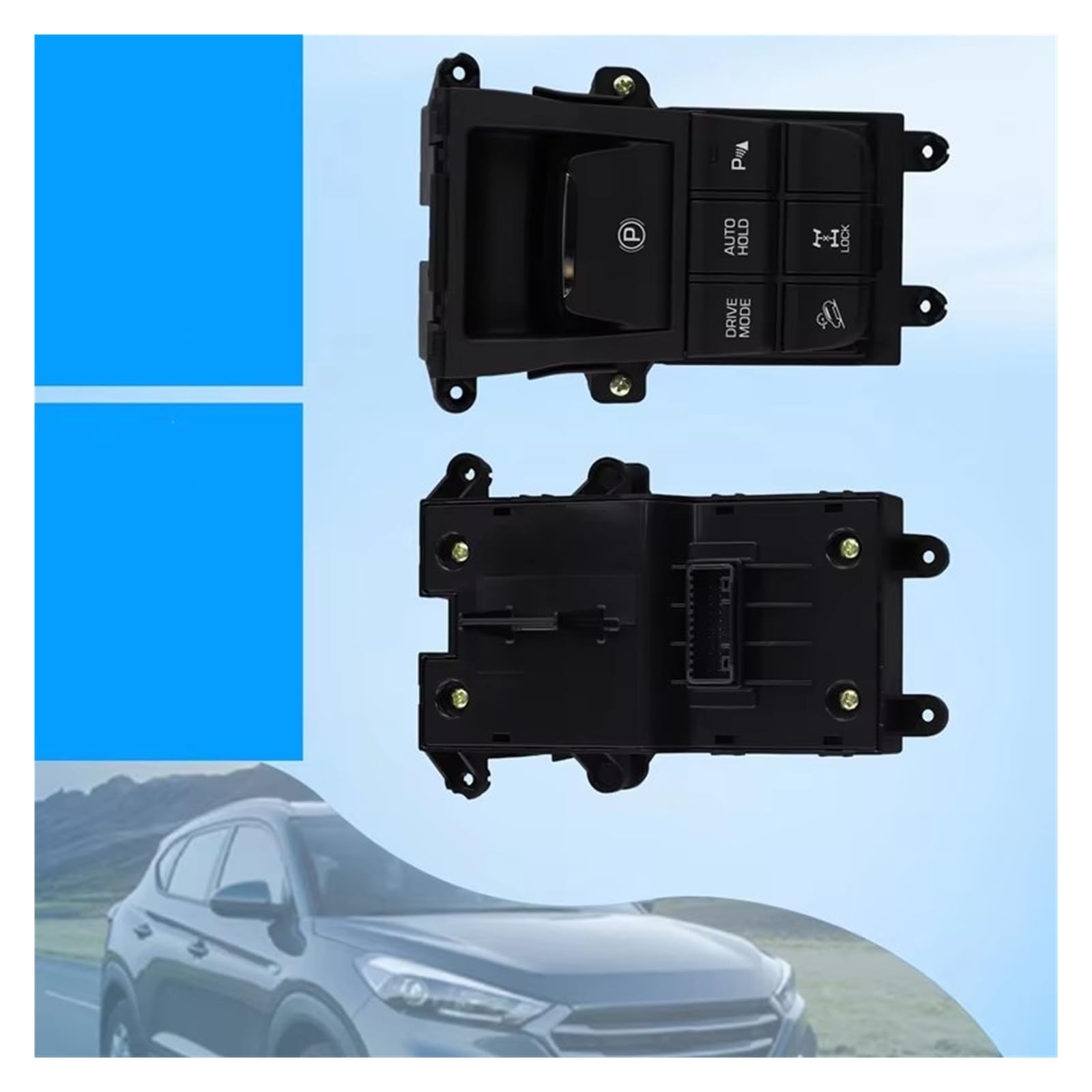 Interruttore Freno Mano Elettronico Per Hyundai Per Tucson 2016 2017 A28G-93300D30404X Auto Elettronico Interruttore Freno Mano Completo Flusso Console