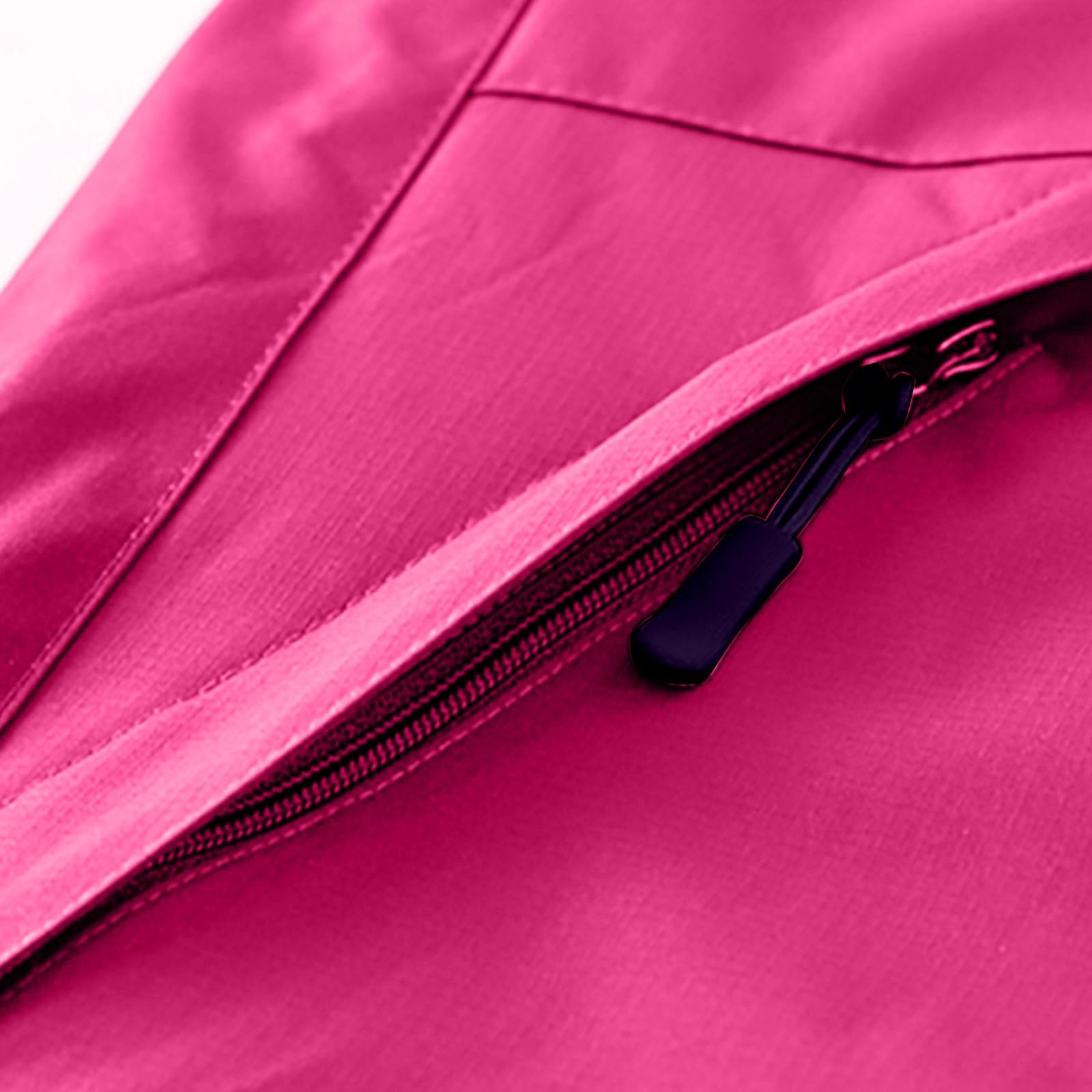 Damen Regenjacke Wasserdicht Warm - Winterjacke Doppeljacke 2-in-1 Skijacke mit Fleecejacke Regenjacken Winddicht Funktionsjacke Outdoorjacke mit Kapuze Windjacke Wandernjacke