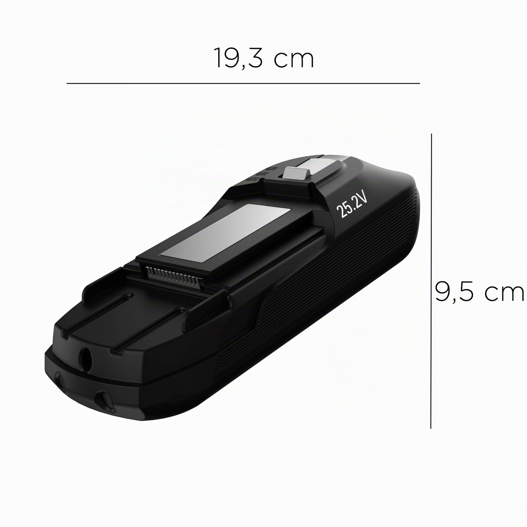 Rowenta Batería de iones de litio ZR009701 X-Force 11.60 | 25,2 voltios | 45 minutos más de experiencia de succión | compatible con X-Force Flex 11.60 RH98, TY98, EO98 | negra, gris