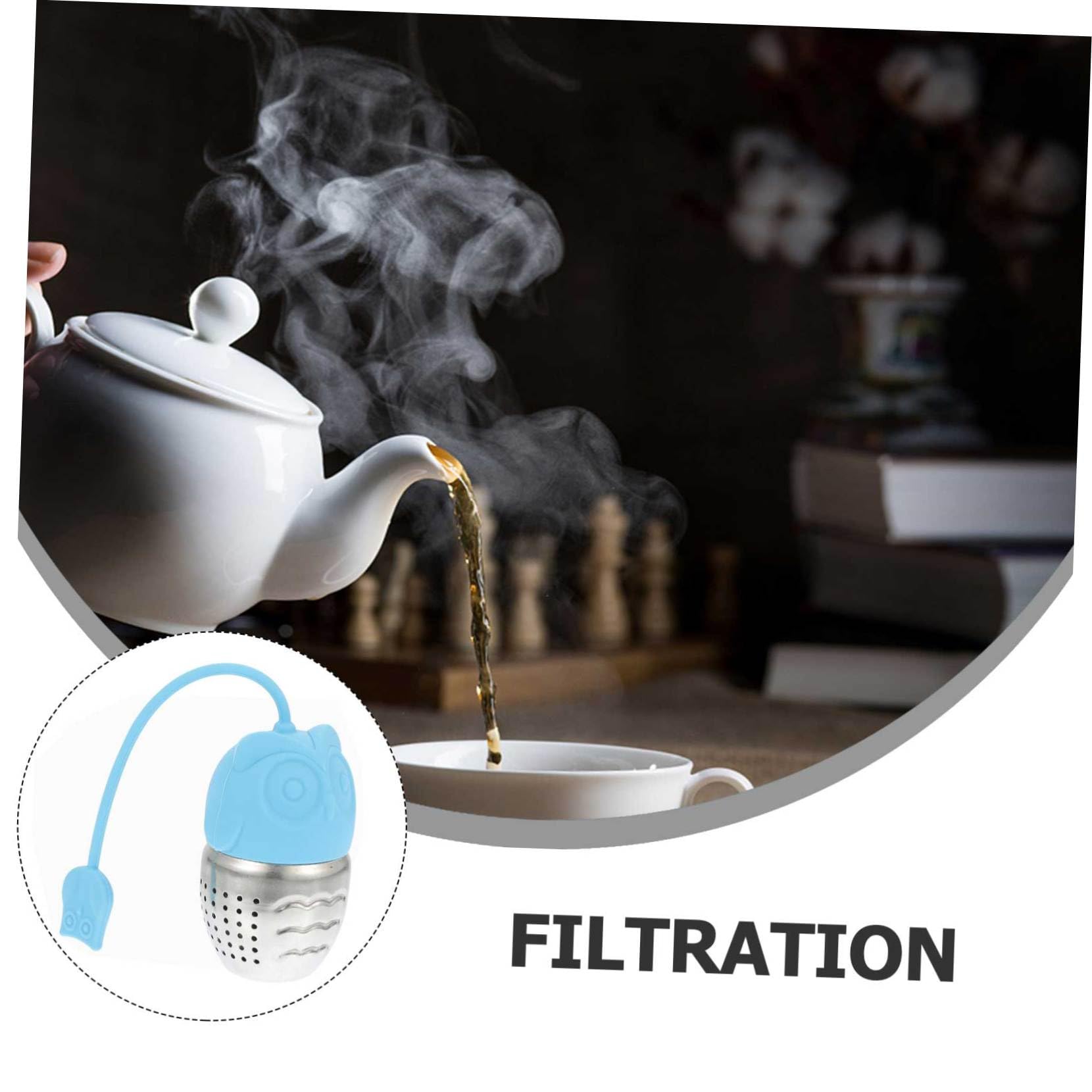 6pièces Infuseur à Thé Silicone Réutilisable Lot De Filtre à Thé Délicat Et Résistant Accessoire Pour Tasses Et Théières