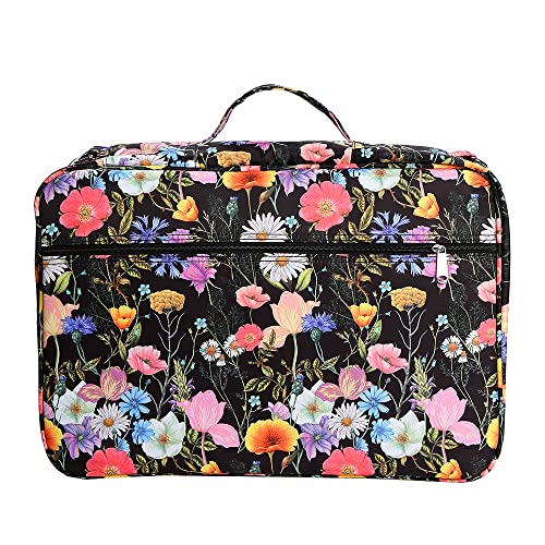 Image of Lbxgap Portable Colored Pencil Case Holds 480 lots Pencils or 320 to 328 Gel Pens Large Capacity Pencil Organizer with Handle Strap Handy for Colored Pencils & Gel Pen