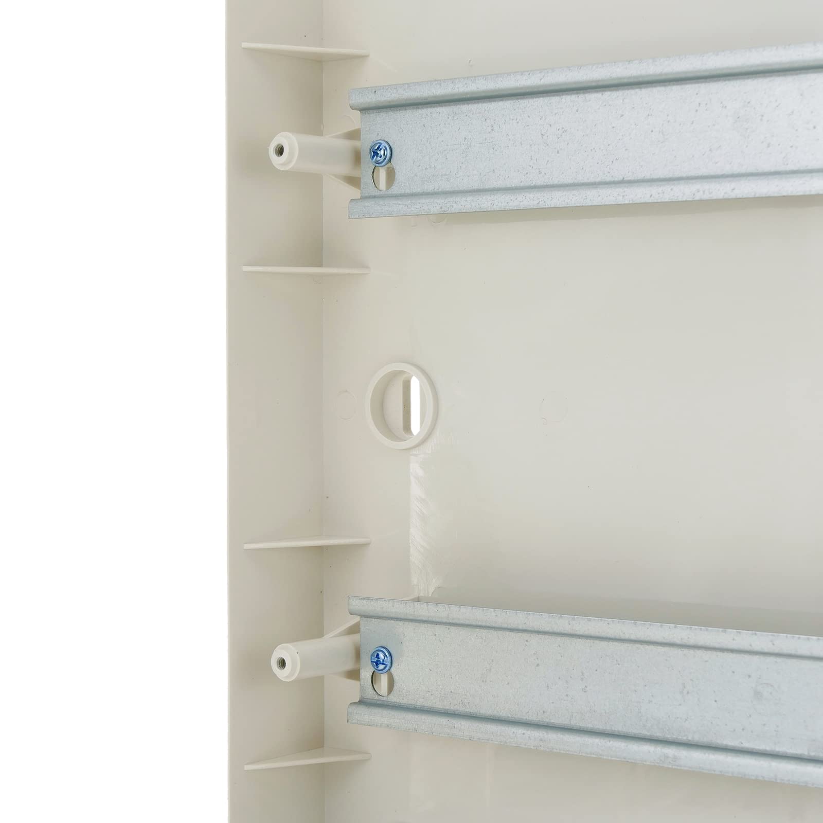 BeMatik - Caja de distribución eléctrica de 36 módulos de 17.5 mm de Superficie de plástico ABS SPN IP40