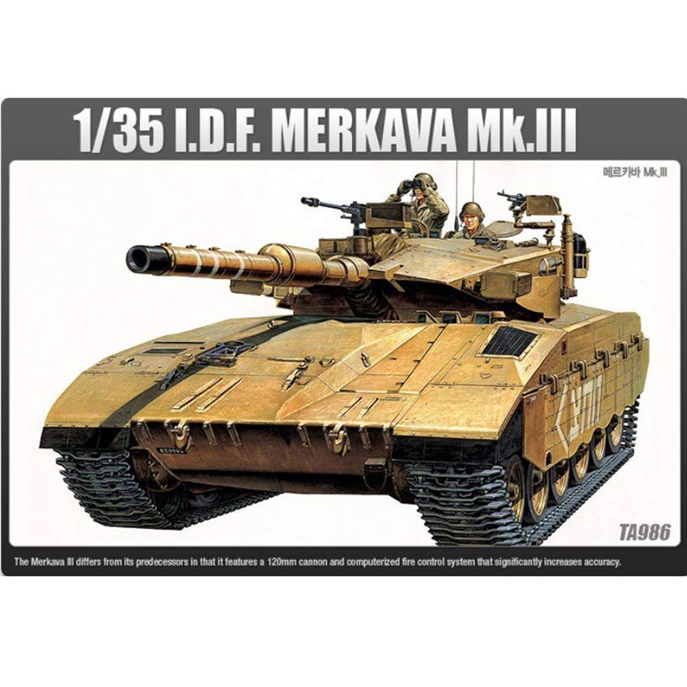Academy Models 1/35 Izrael Merkava.III czołg 13267 (1391) - zestaw modeli z tworzywa sztucznego