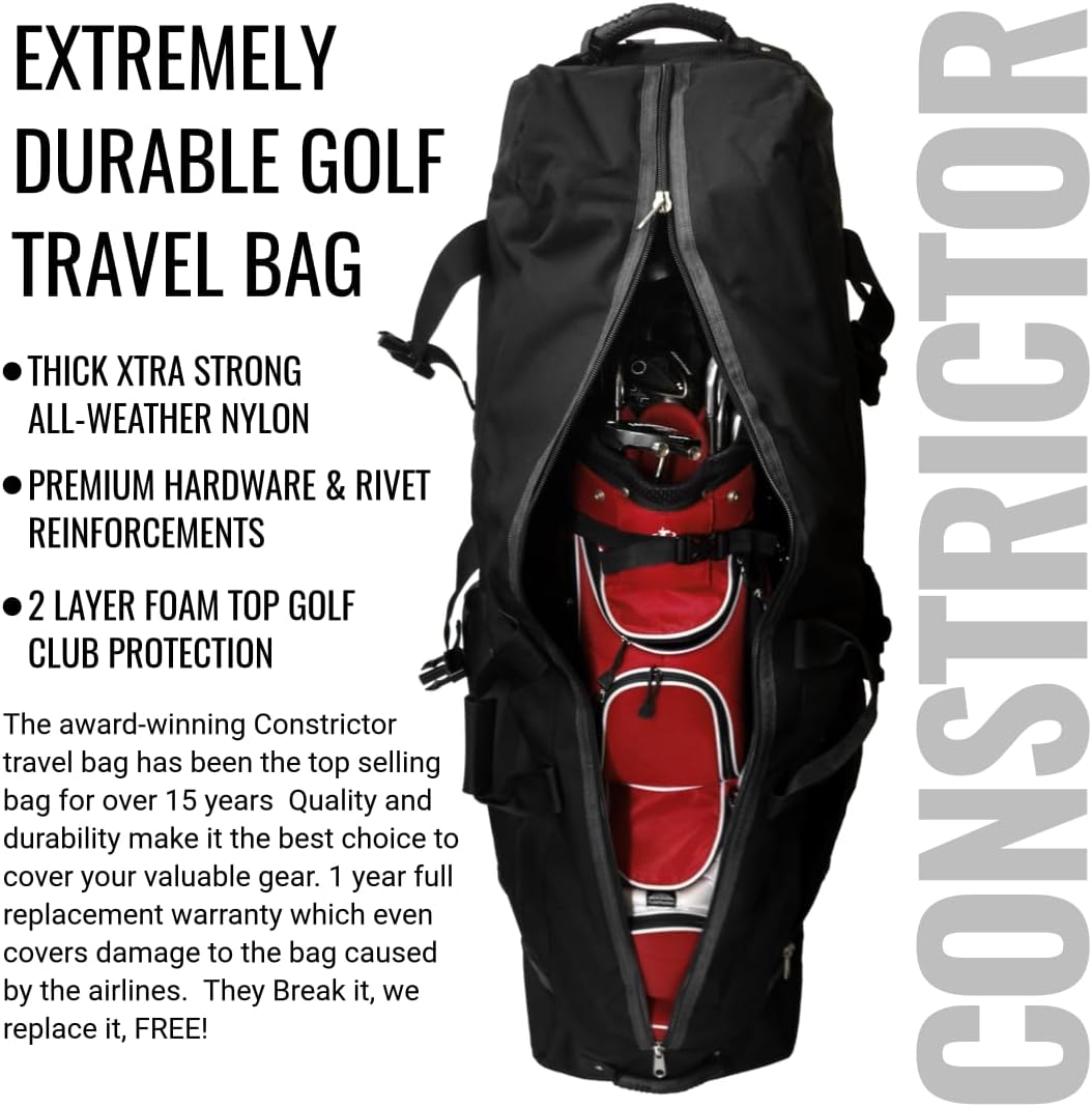 Caddy Daddy Golf Constrictor 2 Golf Bag Travel Cover