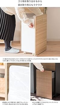 Amazon｜宮武製作所 キャスターダストボックス Helios（ヘリオス