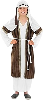 fun shack Boys Shepherd Costume Kids, Shepherd Costumes for Kids, Shepherd boy Costume, Kids Joseph Costume for Boys, Large