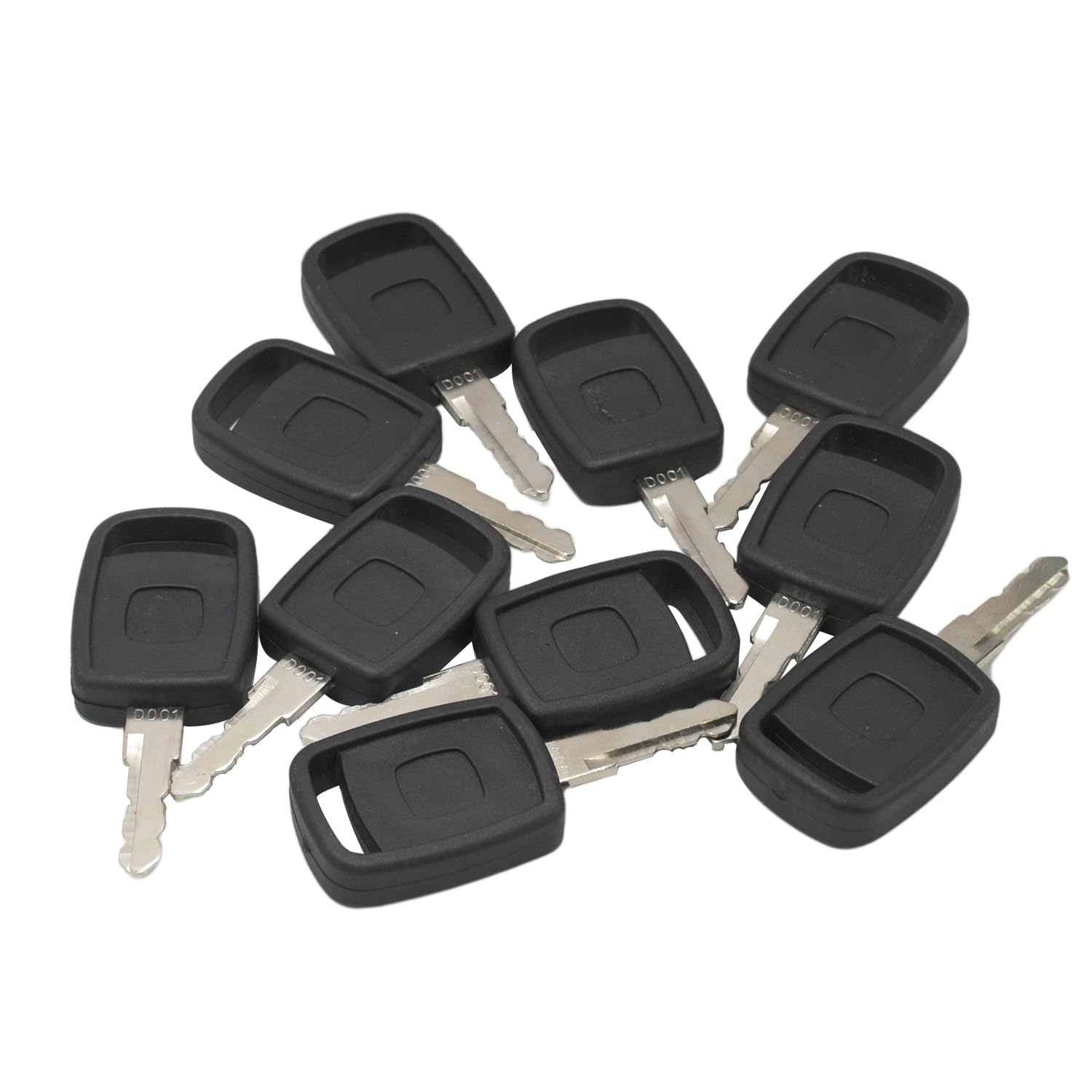 10Pcs D001 Key Compatible with Sunward Construction Equipment Key