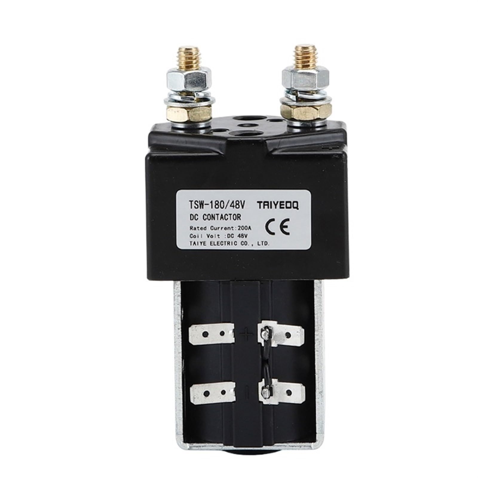 Stycznik magnetyczny DC SW180 200 A 12 V 24 V 36 V 48 V 60 V 72 V Zastosowanie do elektrycznych wózków widłowych do samochodów z baterią(12V 1NO)