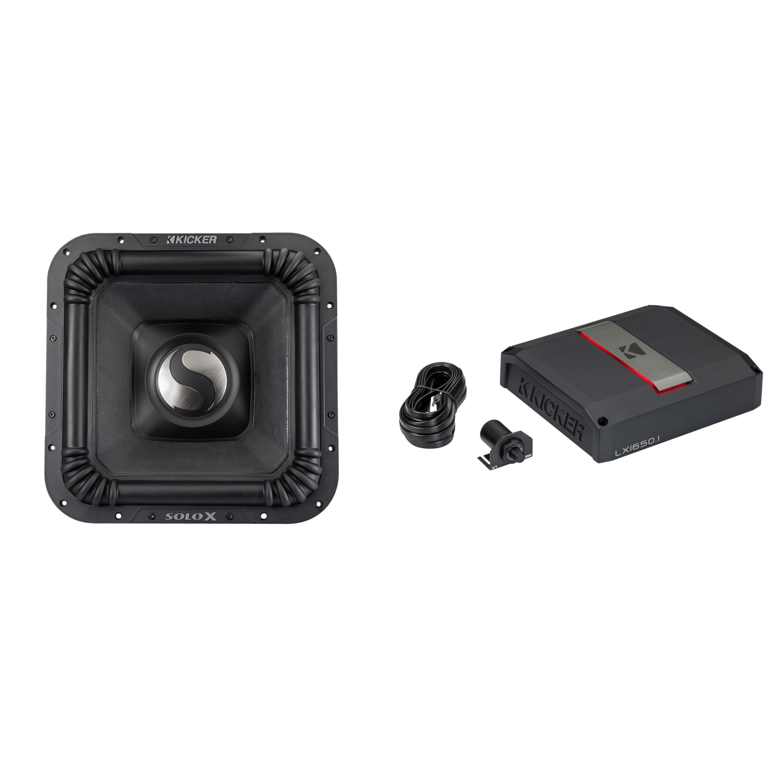 KICKER 49L7X181 - SoloX L7X 18-Inch & LX1650.1 Mono Amplifier