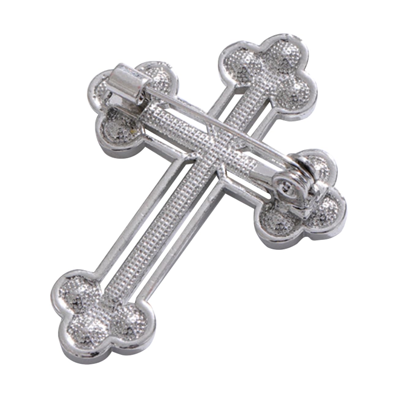 FAIRYGATE Anti Exposure Fixed Brooches Women Unisex Vintage Rhinestone Office Party Brooch Pins Lapel Pin Dress Suit Accessories Boutonniere — view 3