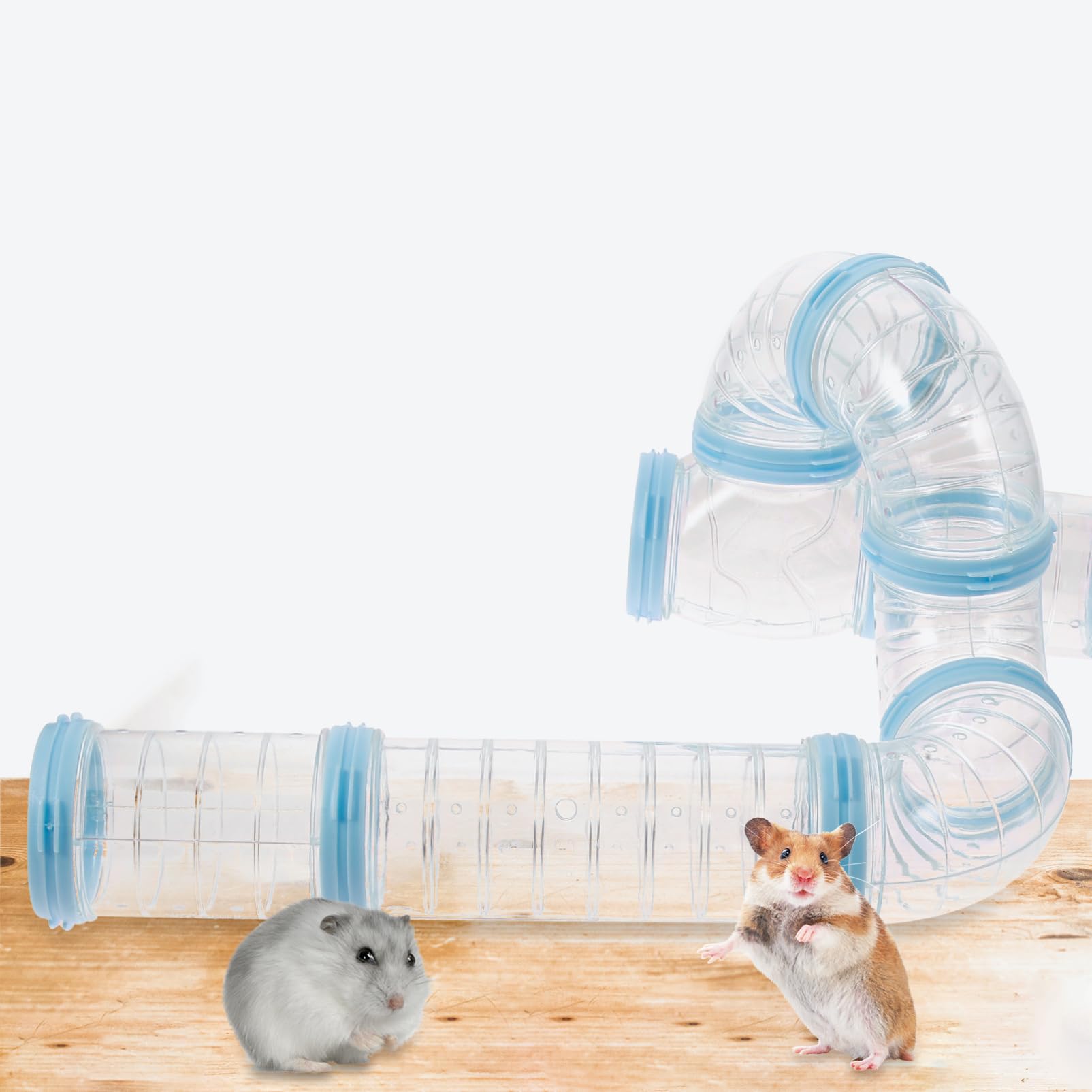 Selbstgemacht Hamstertunnel Satz mit Verbindung, Abnehmbar, 2 Satz, Pp