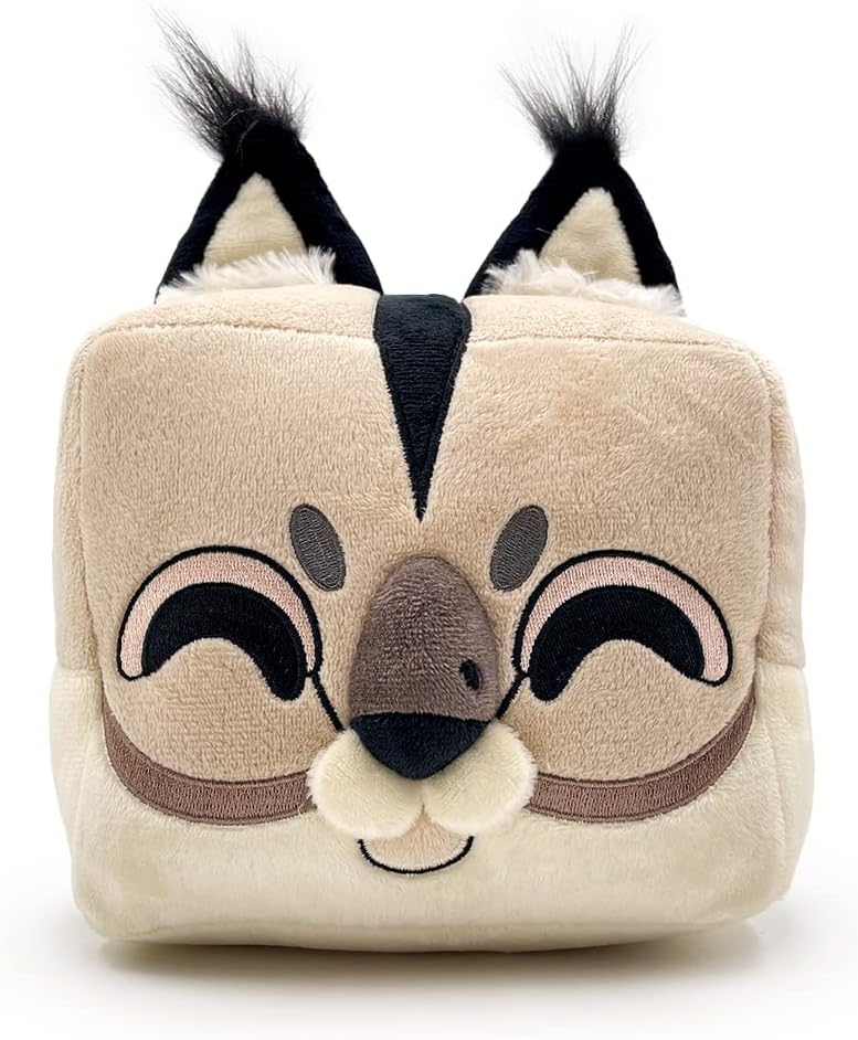 Youtooz Floppa Plush, 9 Inch Raise a Floppa Roblox Cube Plushie, Collectible Plush Roblox Edition