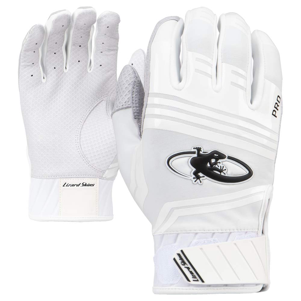 Lizard Skins Komodo Pro V2 Adult Baseball Batting Gloves - Pittards World Class Leather Batting Gloves 4 Colors XS-XXL