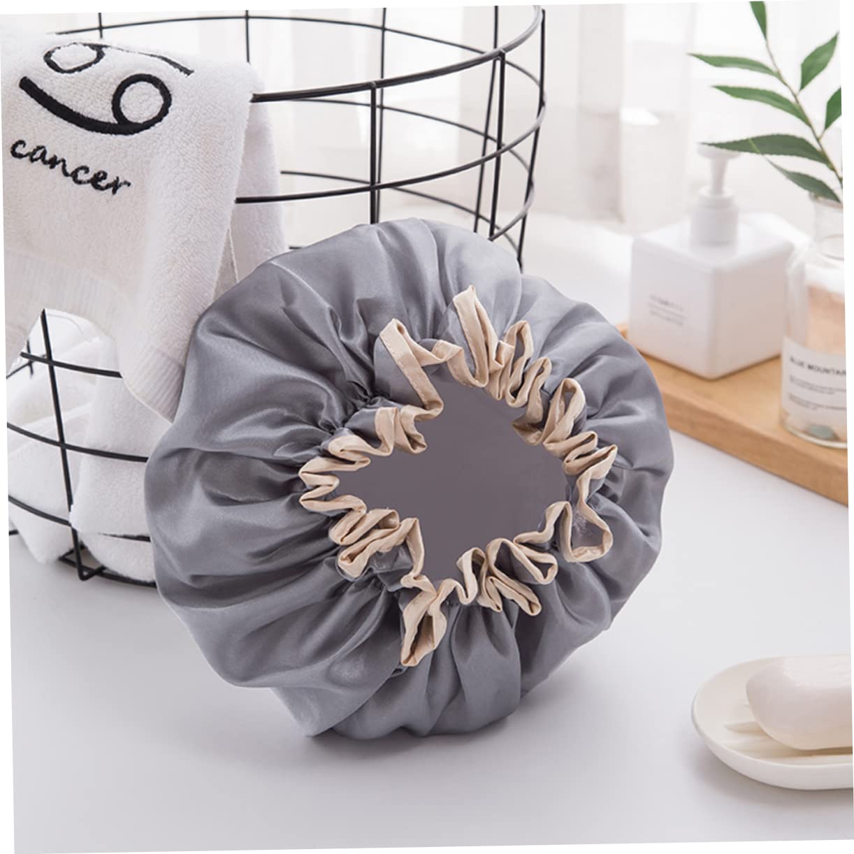 Housoutil 3 Juegos De Gorros De Baño Aislantes Para Mujer Gorros Para Peinar El Cabello Maquillaje Acondicionamiento Del Cabello Y Salones De Belleza (4 Unidades)