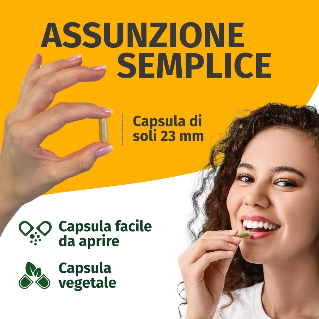 Spermidina Forte - Dosaggio elevato: 6 mg per capsula dall'estratto di germe di grano - Testato in laboratorio - 120 Capsule - Green Naturals®