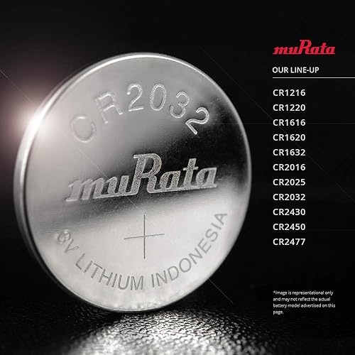Miniatura 8 de Murata Batería CR2430 DL2430 ECR2430 3V Litio Moneda Celda (20 Baterías)