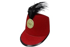 Charming Marching Band Hat for Little Drummer Boy