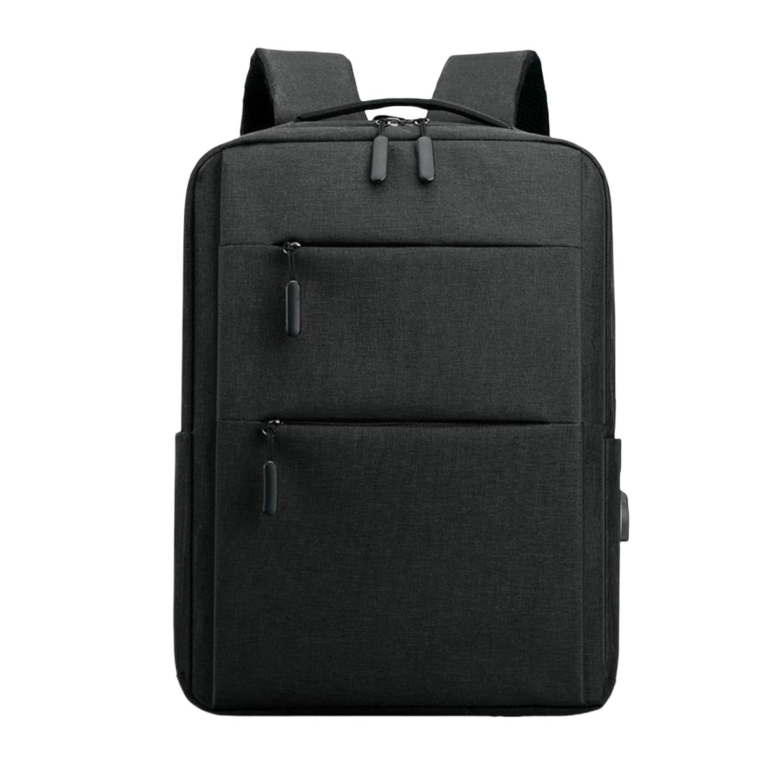 Sac à dos noir hommes affaires et ordinateur portable pour lycéens et trajets quotidiens