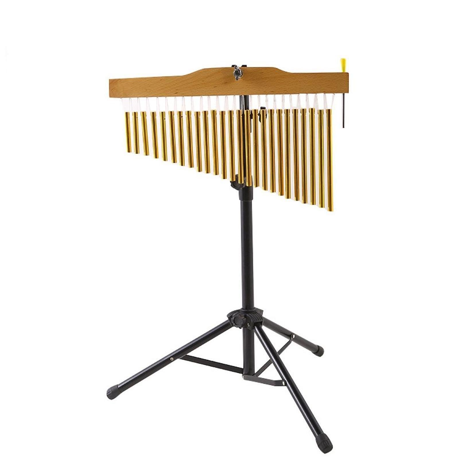 CHIMES MONTAGE STILL WIND WIND GLIGE Einverstellbares Stand Musical Glockenspiele