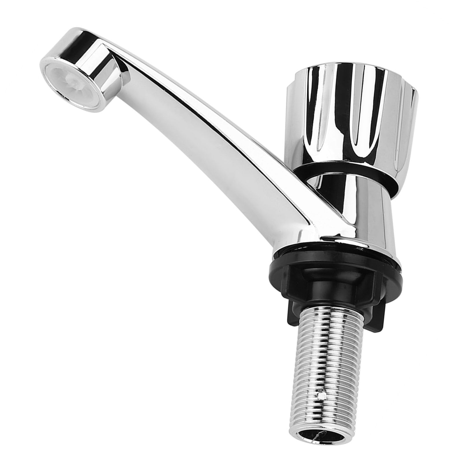 Water Faucet Thread Connection ABS Plastic Single Cold Faucet Water Tap Bathroom Basin Kitchen Sink Accessories Louver G1 — view 4