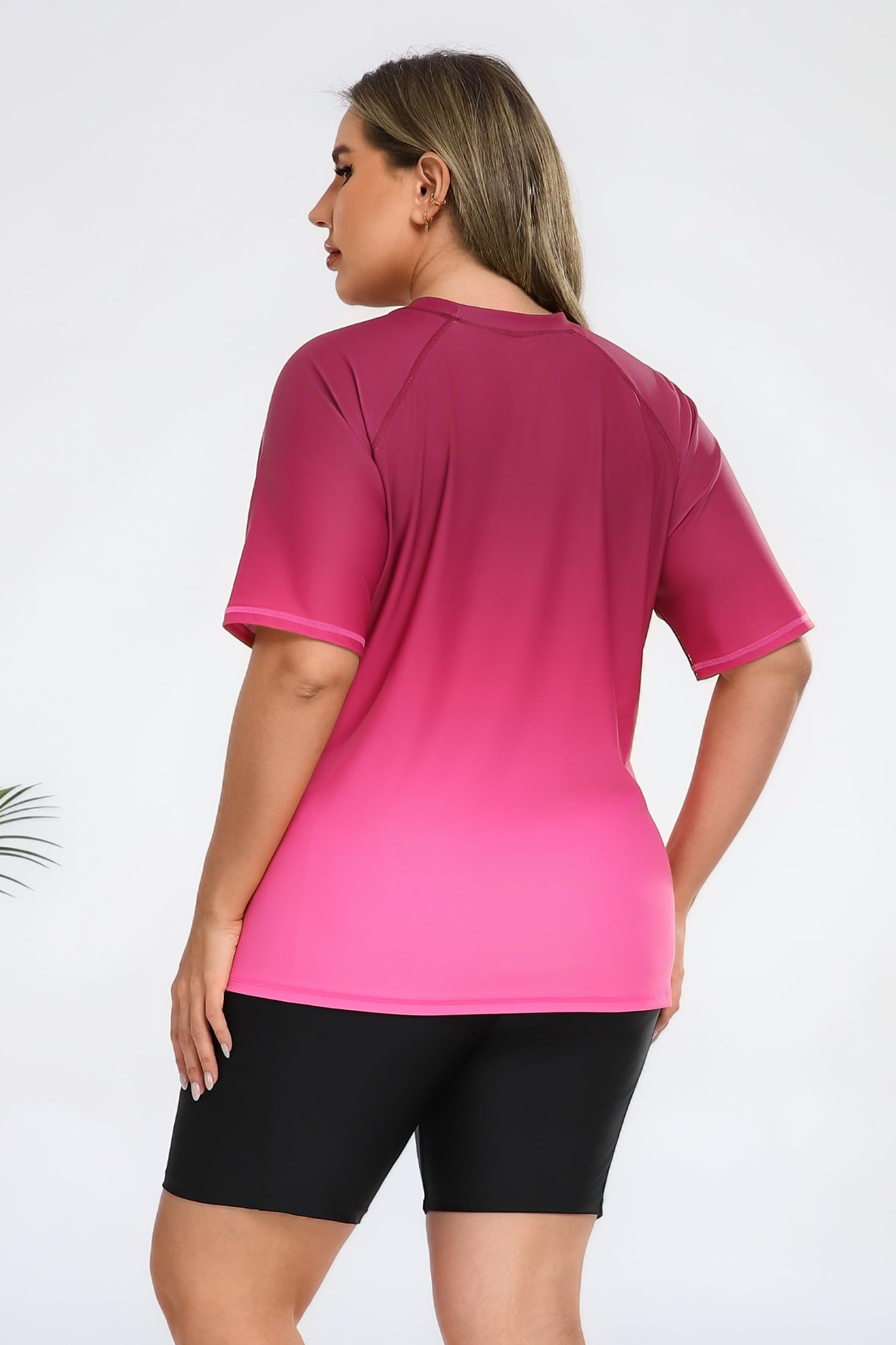 Halcurt Maillot de bain 2 pièces avec soutien-gorge intégré et poches pour femme