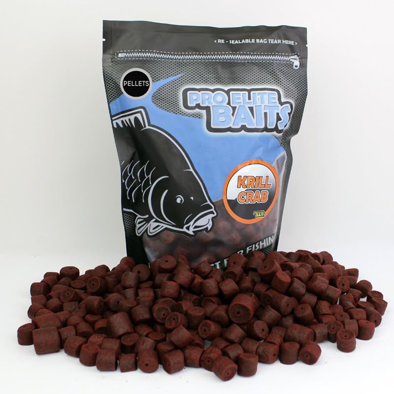 Pro Elite Baits Atractor Pellets 14-20mm | Carp Food | Pellets atractores para Pesca de Peces Grandes |