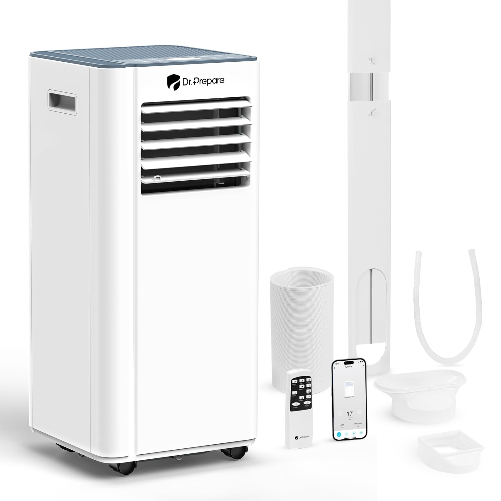 Amazon.com: DR.PREPARE 10,000 BTU Portable Air Conditioner with