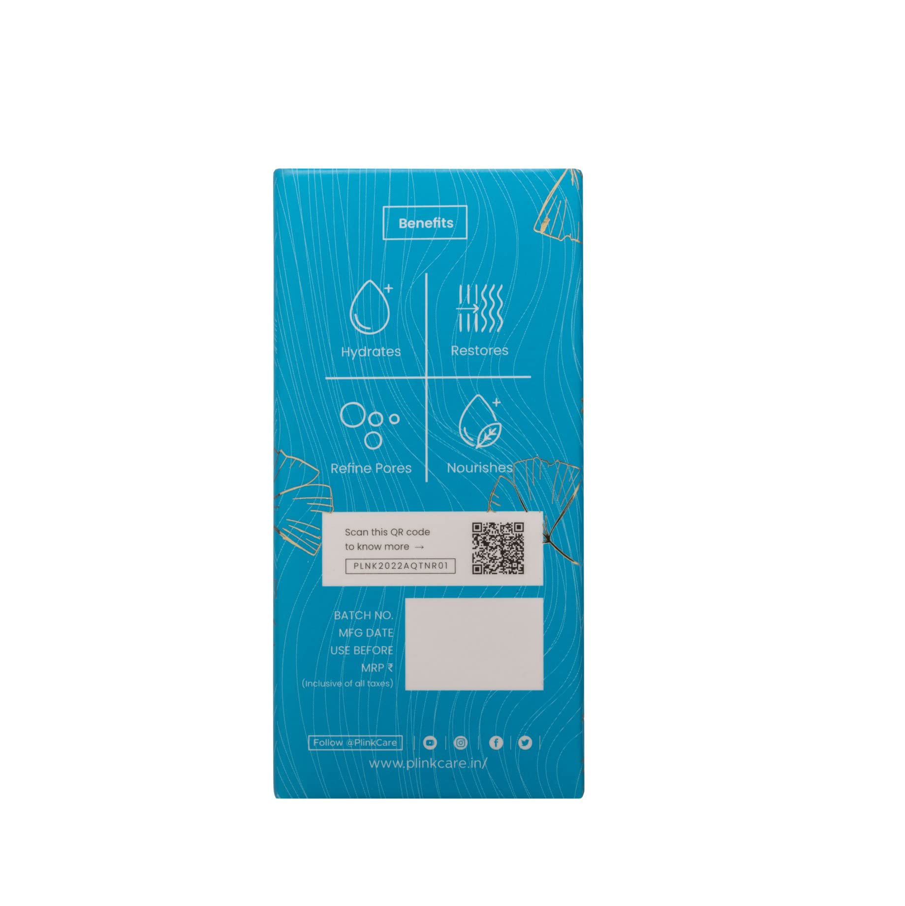 Plink Aqua+ Skin Toner for Hydrates & Moisturizes - 10ml (Multicolor)