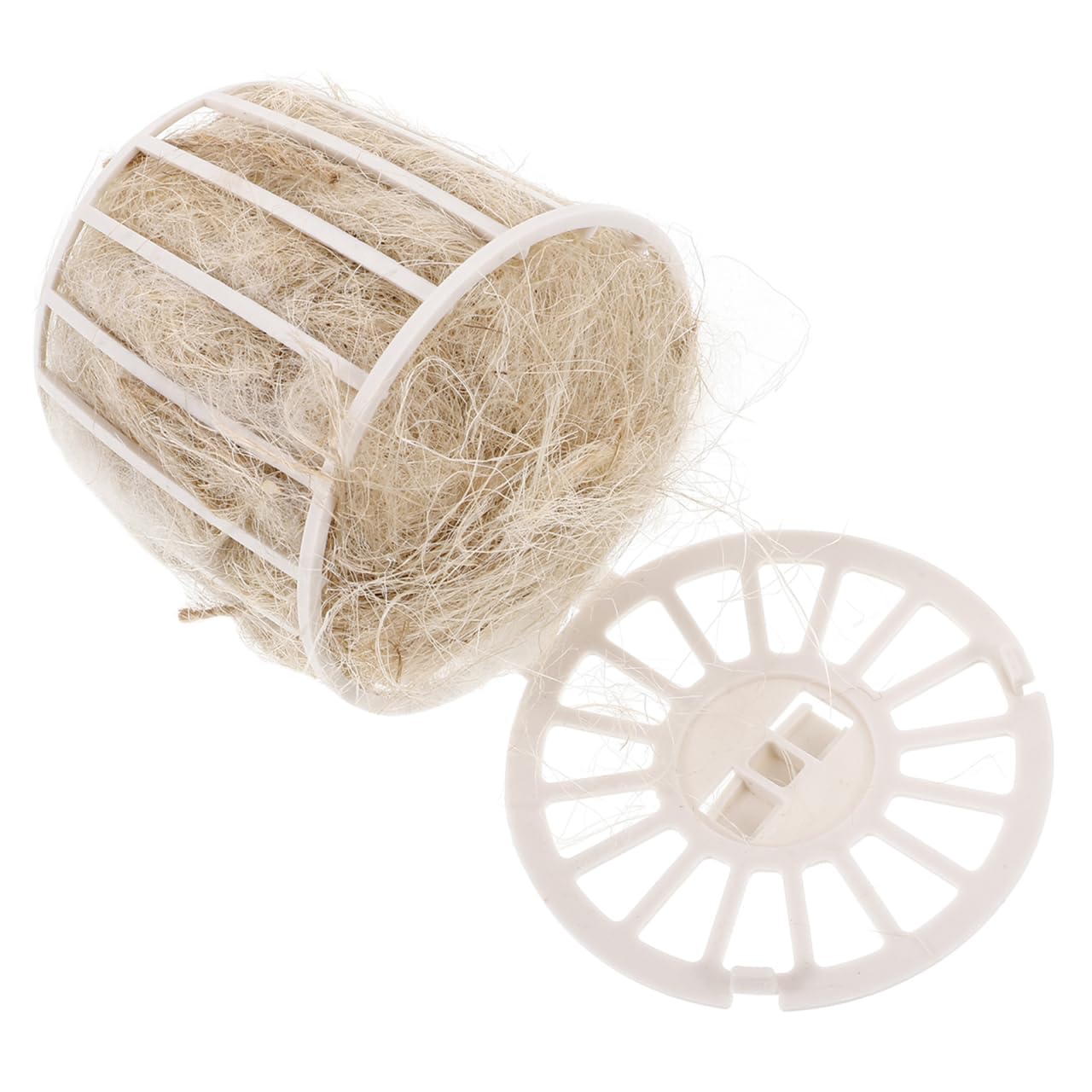 Matériau du nid d'oiseaux en jute et matériau de nidification respirant pour oiseaux Idéal pour les nichoirs et les nichoirs Matériaux 100 % naturels Indispensables pour les oiseaux