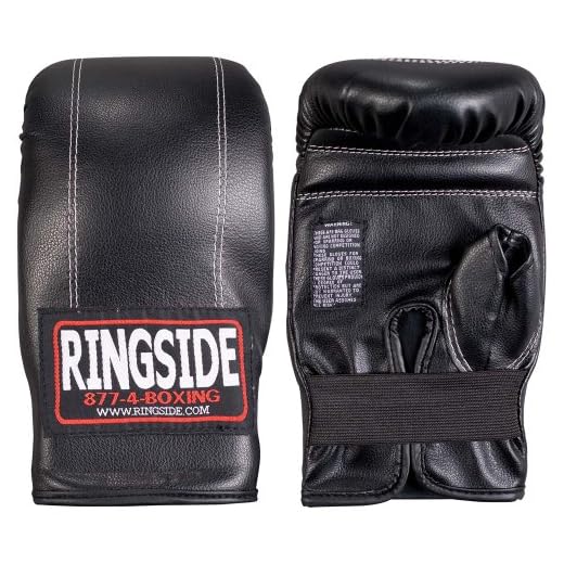 Ringside Econo Bag Gloves (Large) , Black