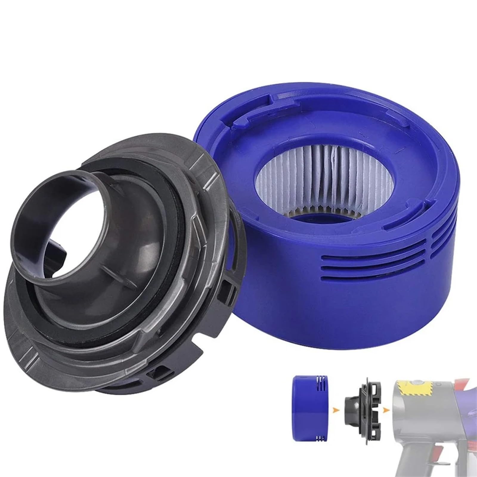 Kit de filtre de couvercle pour arrière de moteur, pour Dyson