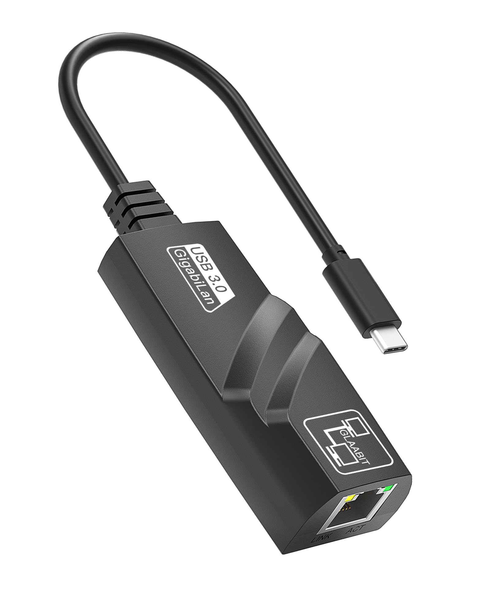 BYEASY USB C Ethernet Adapter gigabit Speed for MacBook, iPad Pro and More. RJ45 LAN Adapter Driver Free, 10/100/1000 Mbps RJ45 Network Adapter for Ultimate connectivity