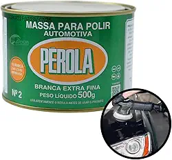Perola Massa Para Polir Base Solvente 500 Grs