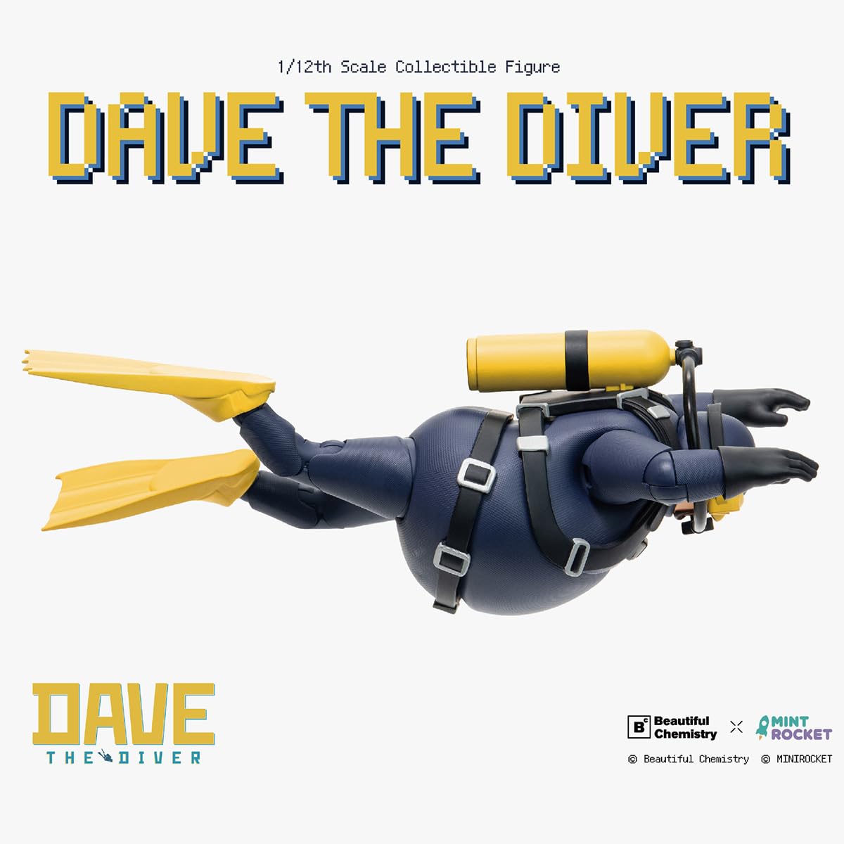 HIPLAY Beautiful Chemistry Dave the Diver (BC202526) Kolekcjonerska Figurka Akcji w Skali 1/12