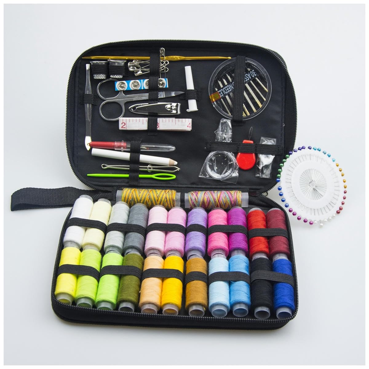 42/183PCS Nähsets DIY Multifunktions-Nähbox-Set für Handquilten Nadelfaden Nähen Stickerei Nähzubehör-230pcs