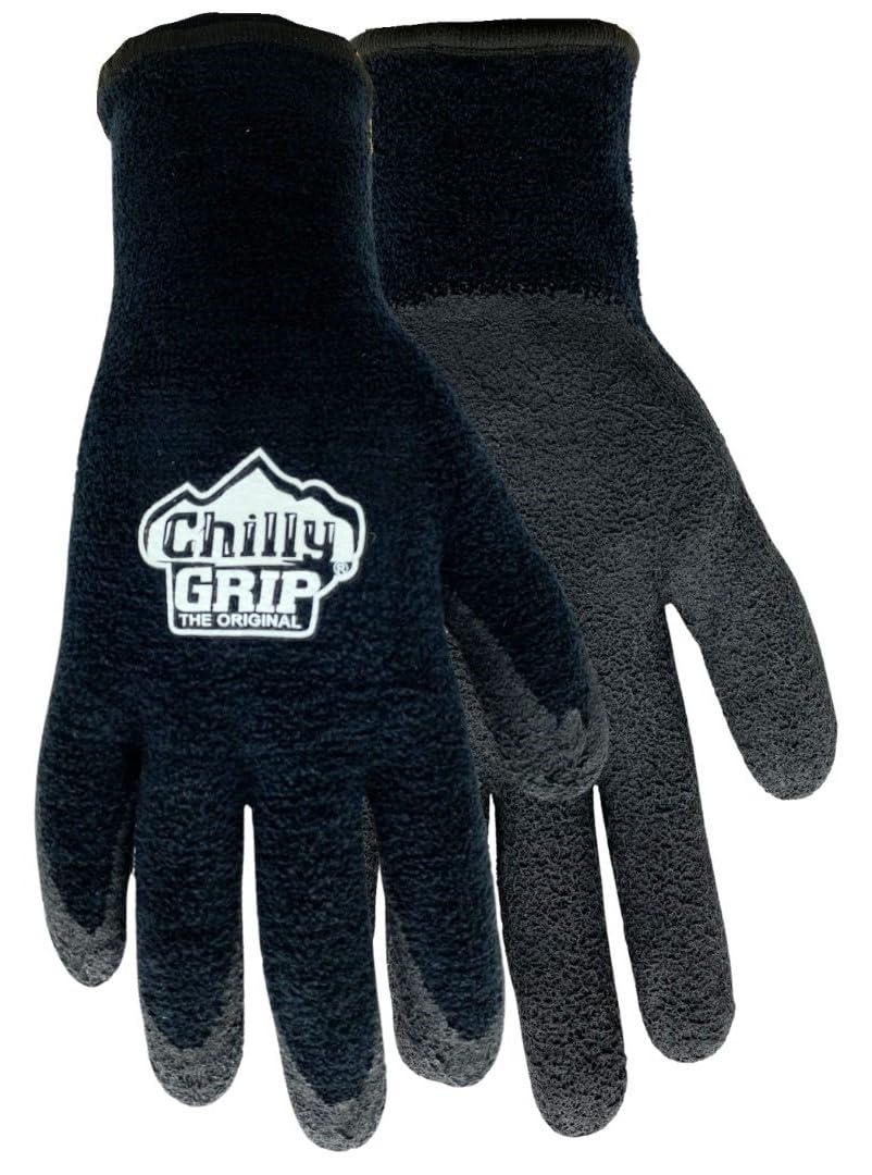 Red Steer A327-XL Chilly Grip Berber Fleece Thermal Multi-Purpose Gloves [Price is per Pair] (Extra Large)