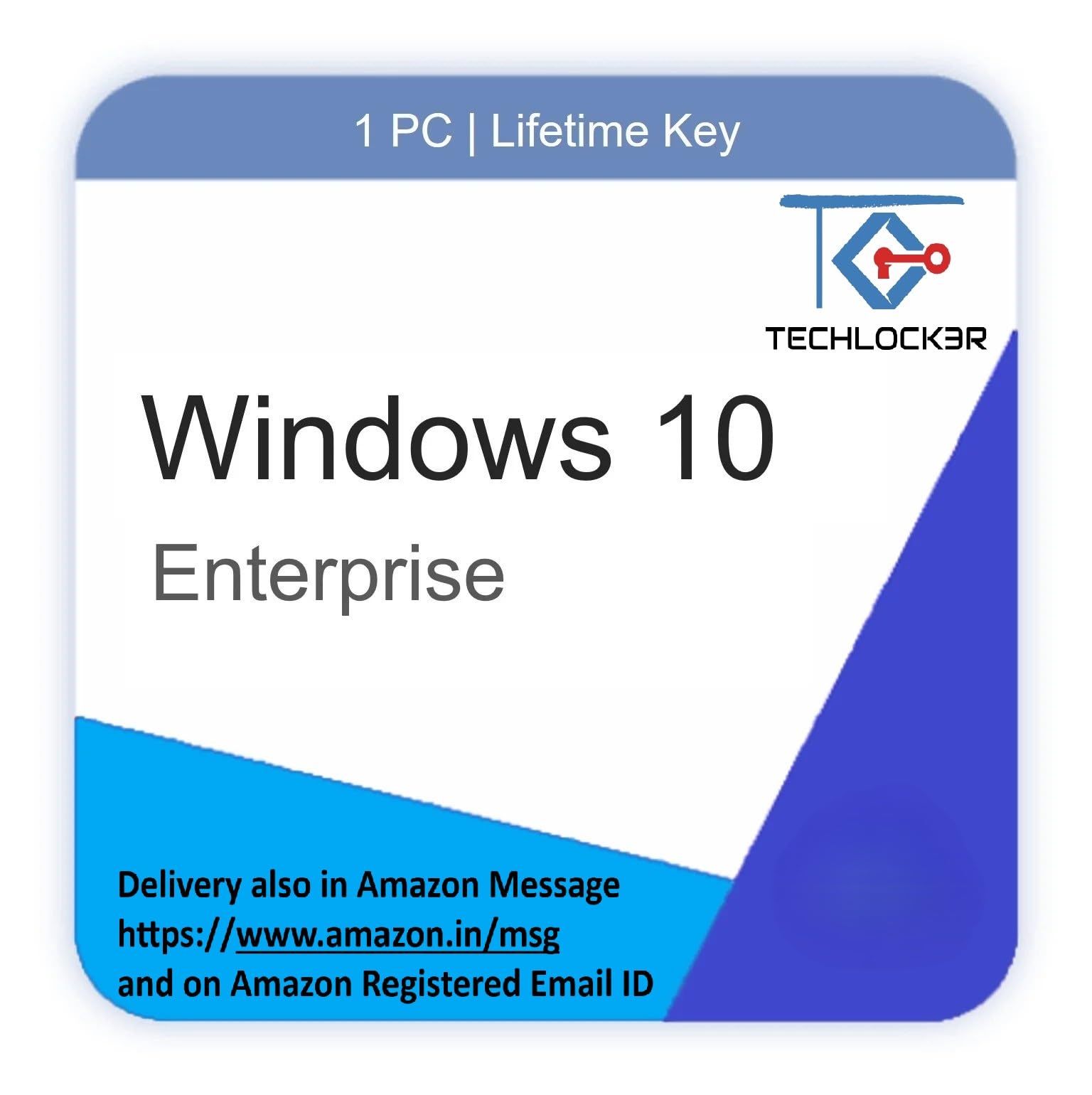 TECHLOCKER Win 10 Enterprise Edition License Key 32/64 Bit (1 User/PC, Lifetime Validity) | Quick Delivery | Regular Lifetime Updates-picture-11