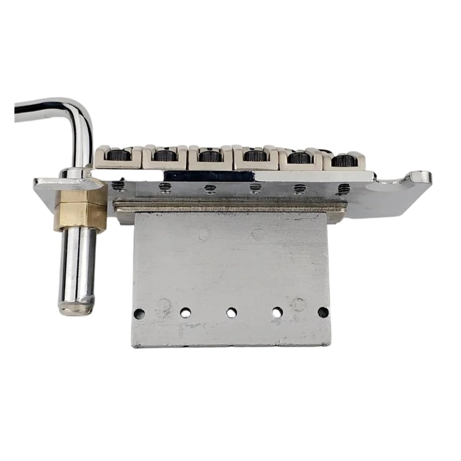 Guitarra Eléctrica De 6 Cuerdas Puente Trémolo De Doble Bloqueo Cromado Y Plateado | Puente de guitarra