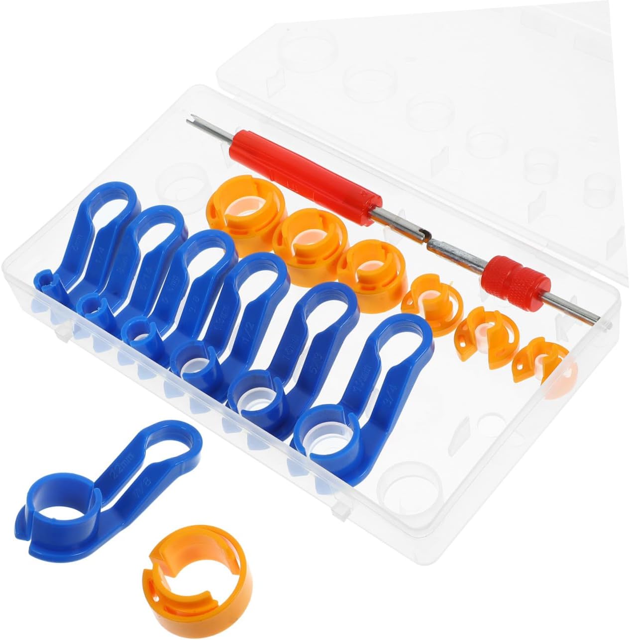 Gatuida 3sets Automotive Fuel Line Disconnect Tool Heater Hose Removal Kit for Mechanics Durable for Removal Compatible Multiple Brands
