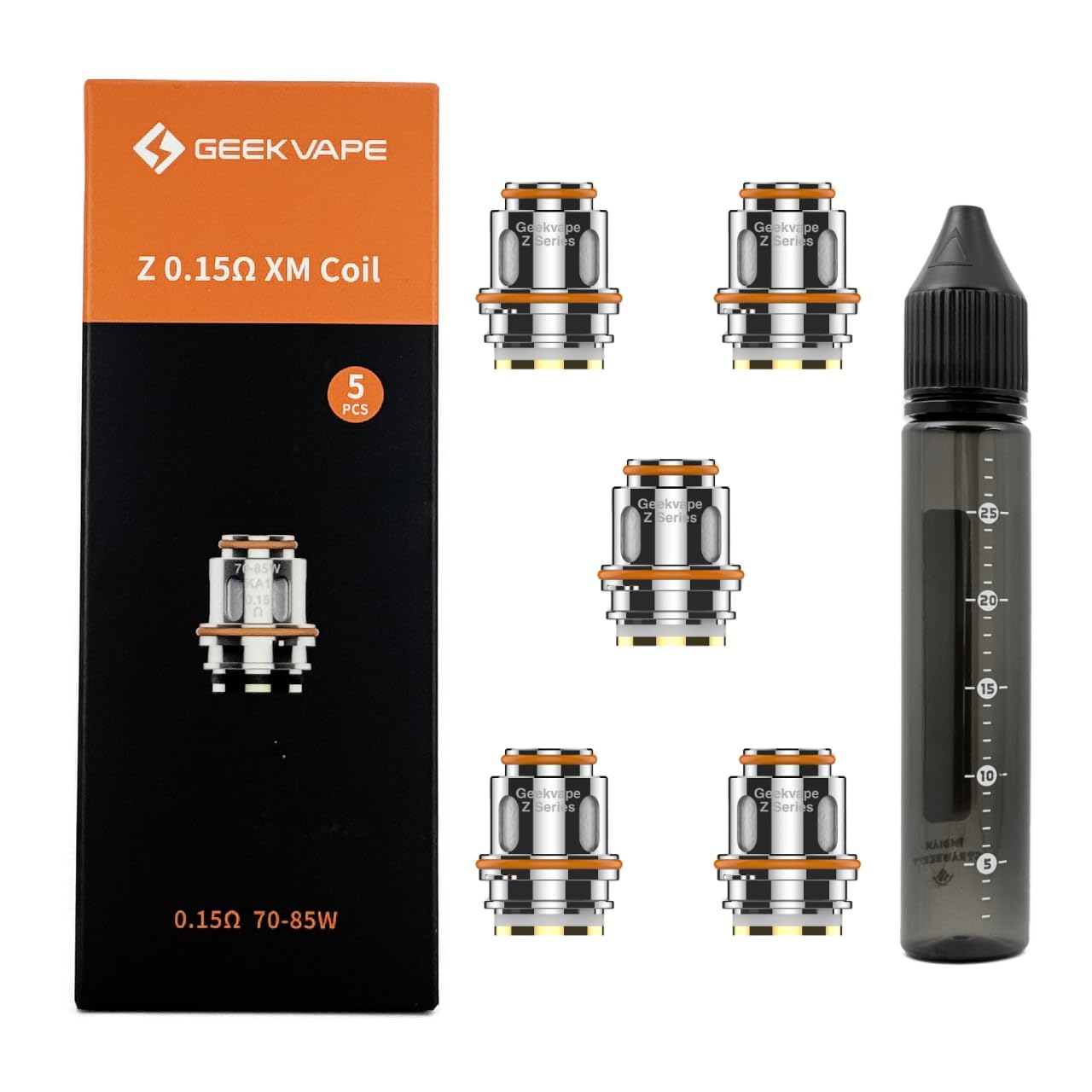 Amazon.co.jp: Geekvape Z シリーズ 交換用コイル 1箱（5個入り） for