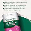 Nature's Best Multi-Max Multivitamin for Women Age 50+ with Vitamin B6, Folic Acid, Zinc and More - UK Made - 90 Tablets (3 Months' Supply)