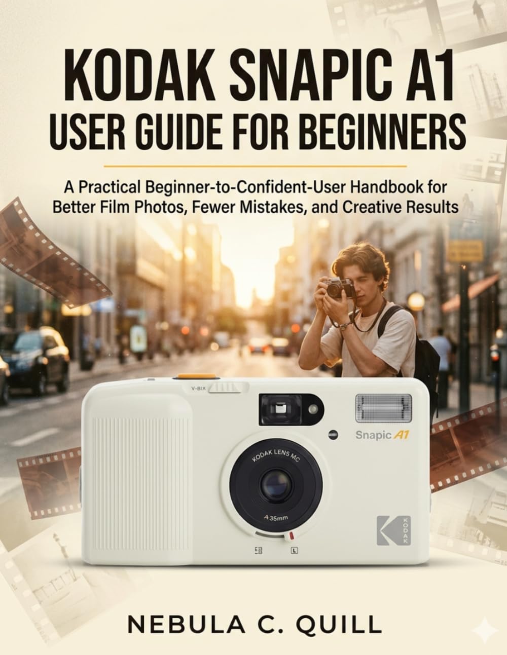 KODAK SNAPIC A1 USER GUIDE FOR BEGINNERS: A Practical Beginner-to-Confident-User Handbook for Better Film Photos, Fewer Mistakes, and Creative Results