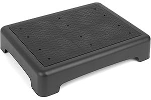 StrongTek Foldable Step Stool for Adults, Ergonomic Comfort