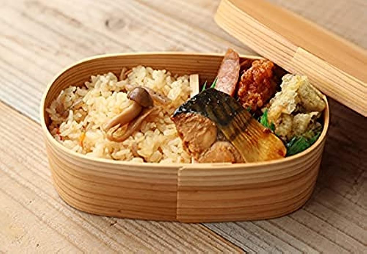 Amazon | 曲げわっぱ 弁当箱 曲げわっぱ弁当箱 白木 まげわっぱ お弁当