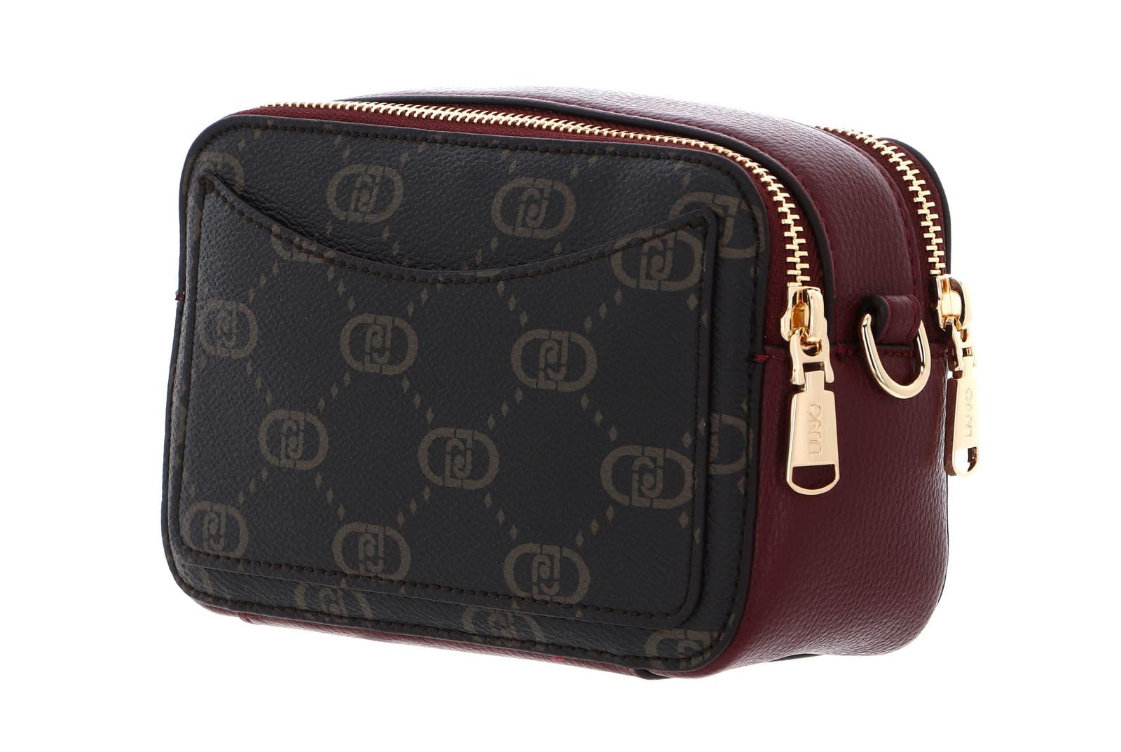Liu Jo bolso bandolera bolso de hombro Ridhi ECS Camera Case Red Wine marrón oscuro
