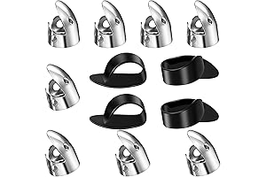 Adjustable Banjo Finger Picks (12pcs Set)