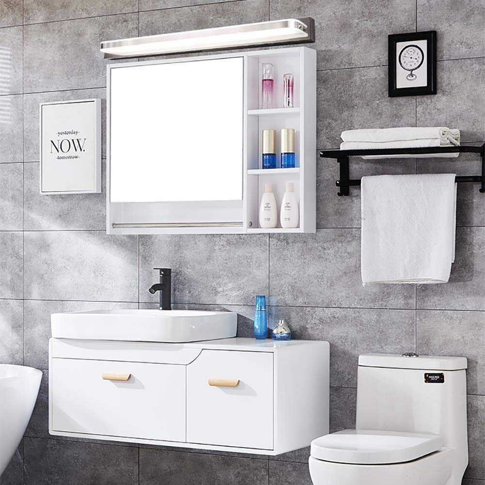 Lampada da toeletta Moderna a LED, Illuminazione Interna per Bagno Impermeabile IP44 4000K, Specchio per Trucco, Illuminazione per armadietti, Luce da Parete, Calda, 20,5 Pollici 8