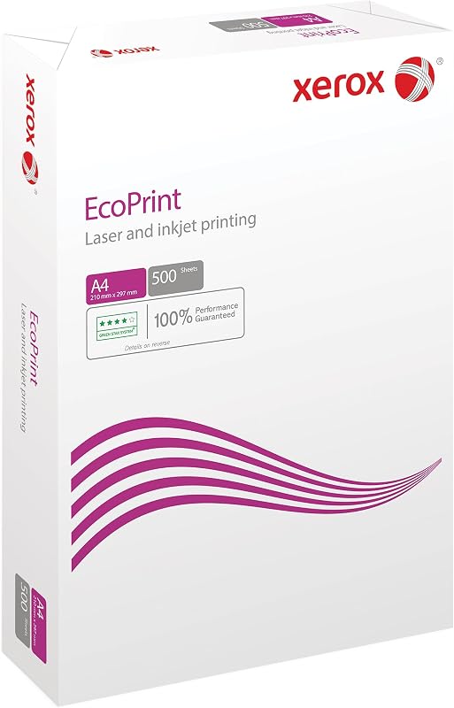 Xerox EcoPrint A4 Másolópapír 75g/m² Fehér 2500 Lap Öko Papír - 1 Karton