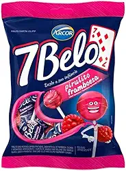PIRULITO 7 BELO 500g FRAMBOESA