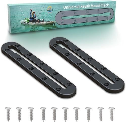Pista de kayak, pista de perfil bajo para kayak, riel de kayak, pista de montaje de accesorios de kayak, pista de engranajes de kayak para soporte